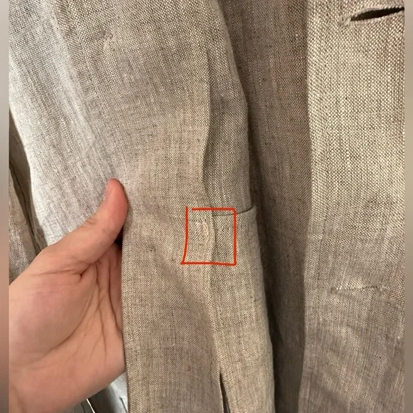 Loro Piana Linen Jacket US size 40/Italy size 50 - Picture 4 of 8